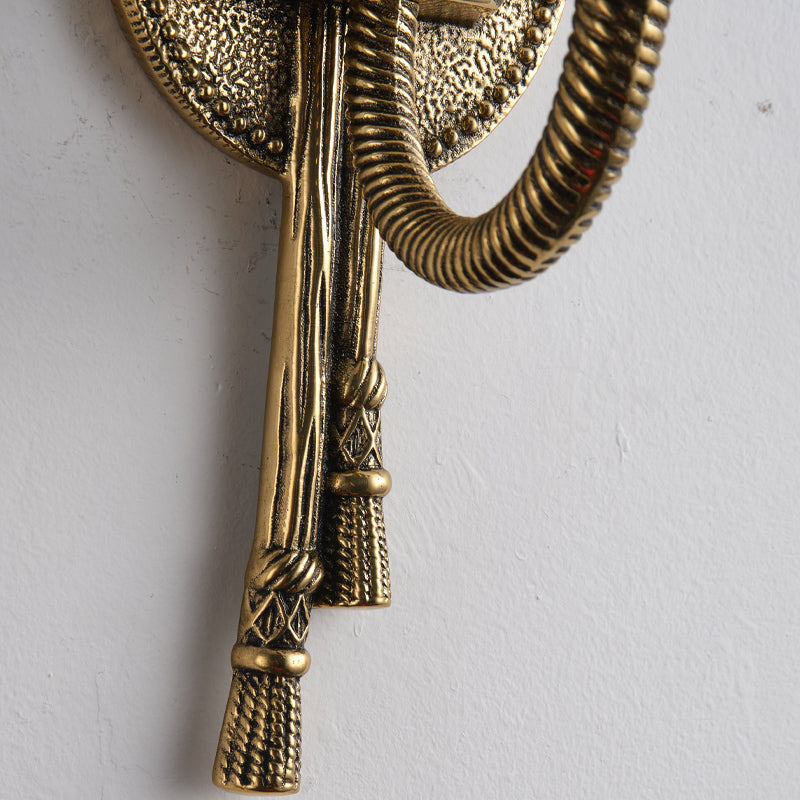 Cast Brass Sconce