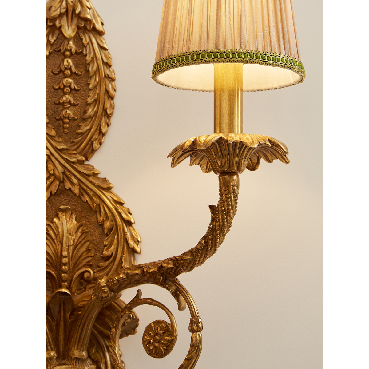 Dominique Brass Wall Lamp