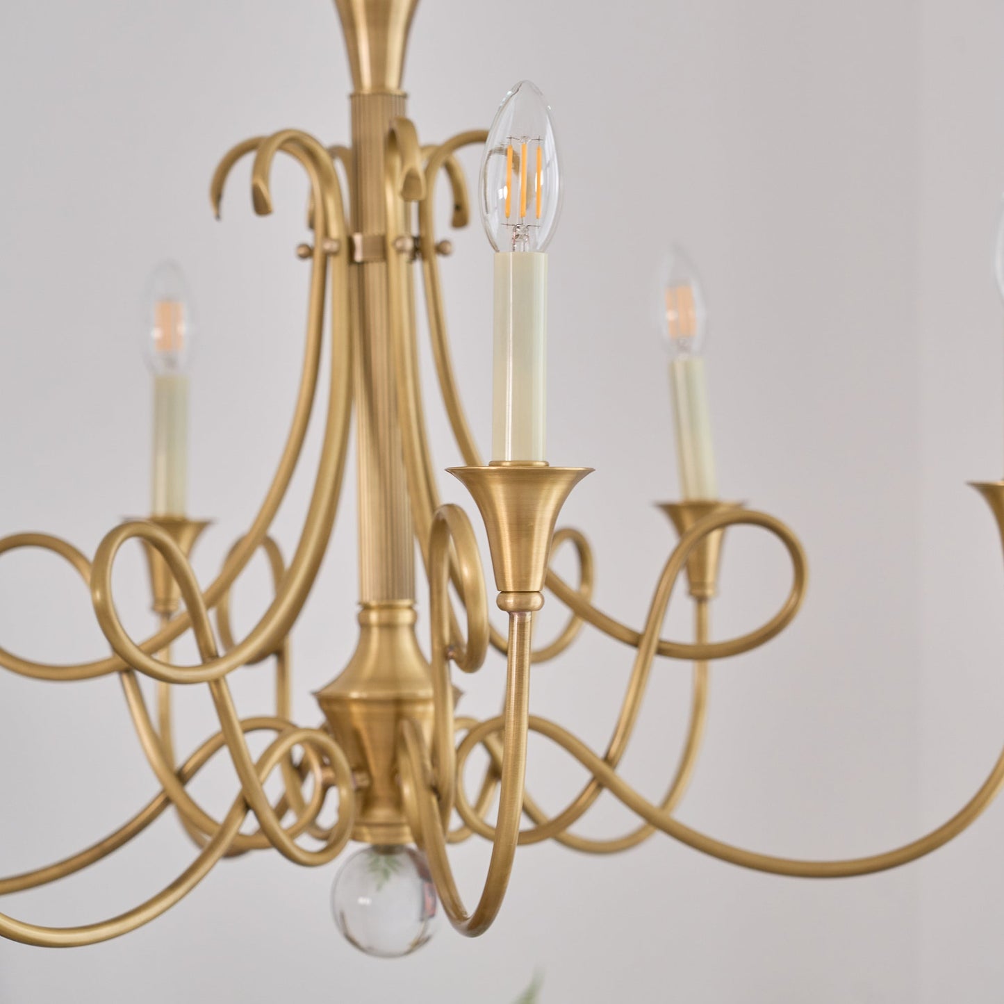 Double Twist Chandelier