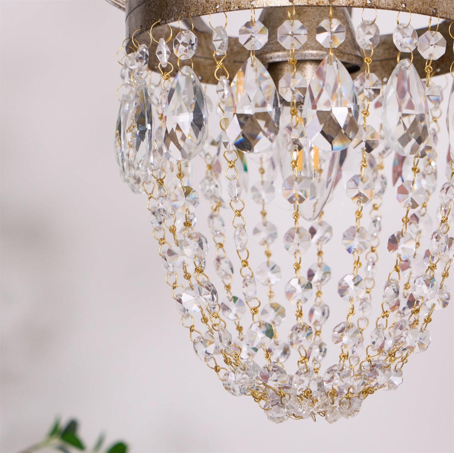 Abella Tear Drop Chandelier