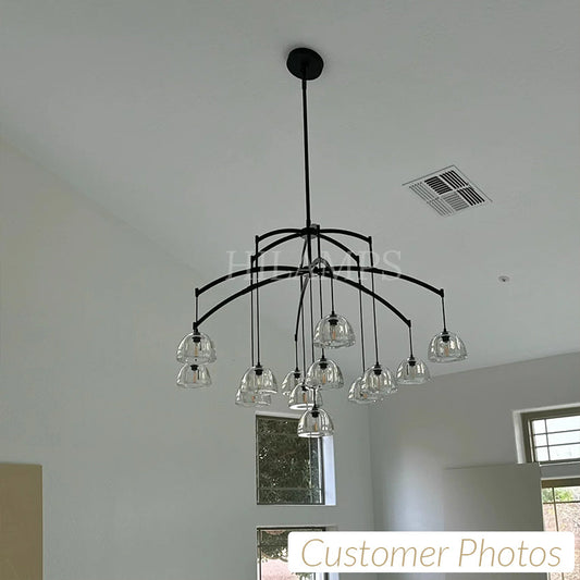 Hemisphere Round Chandelier 48"