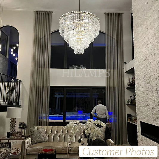 Marignan Tiered Round Chandelier 48"