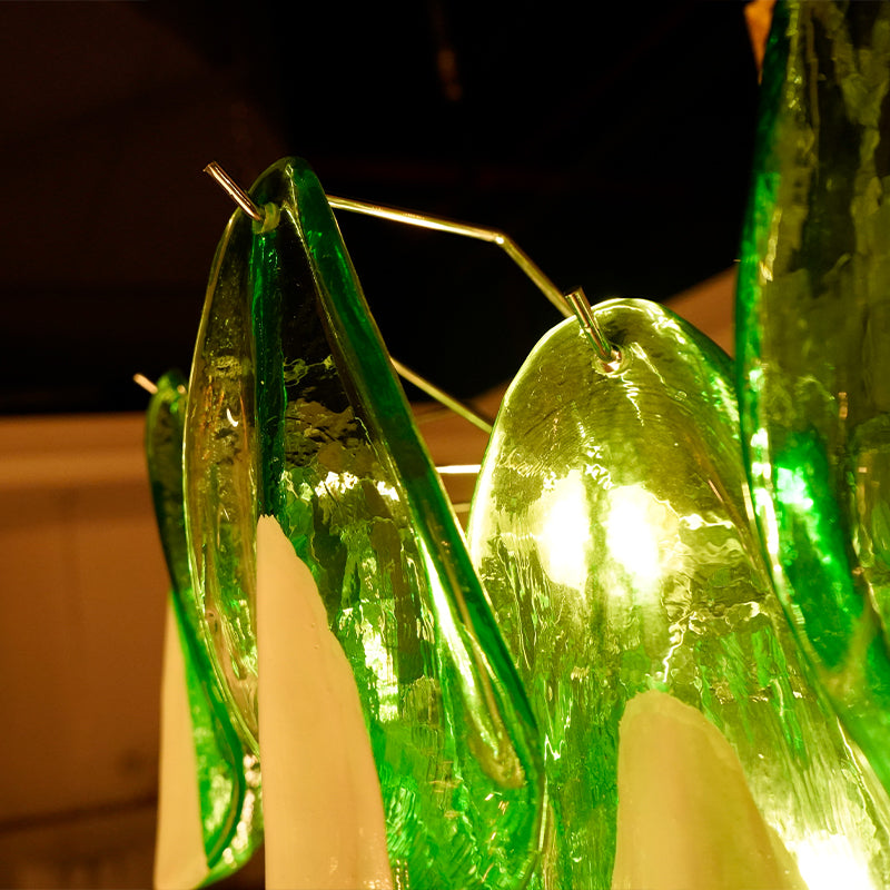 Saddle Green Chandelier