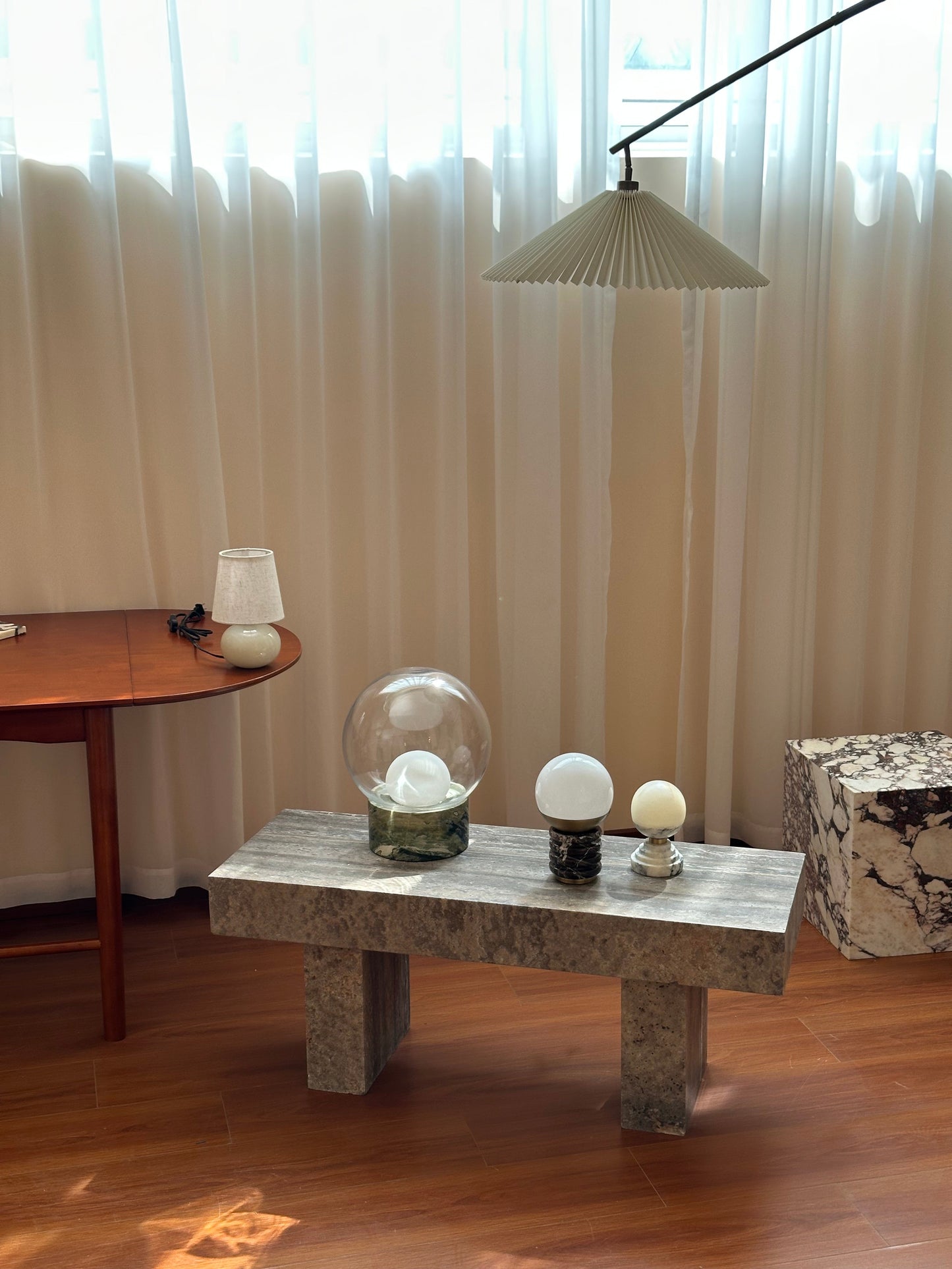 Lunar Marble Table Lamp