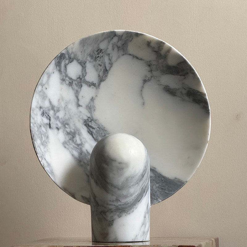 Fan Marble Table Lamp