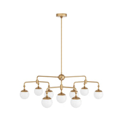Sculptural Utica Chandelier – Gold