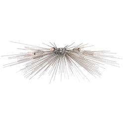 Heritage Roxanne Flush Mount – Silver