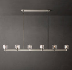 Sculptural Demaret Linear Chandelier