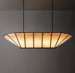 Sculptural Lucette Linear Chandelier – 72"