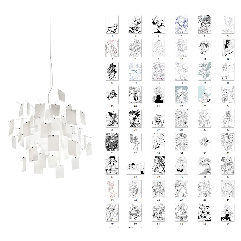 Paper Chandelier — view 39