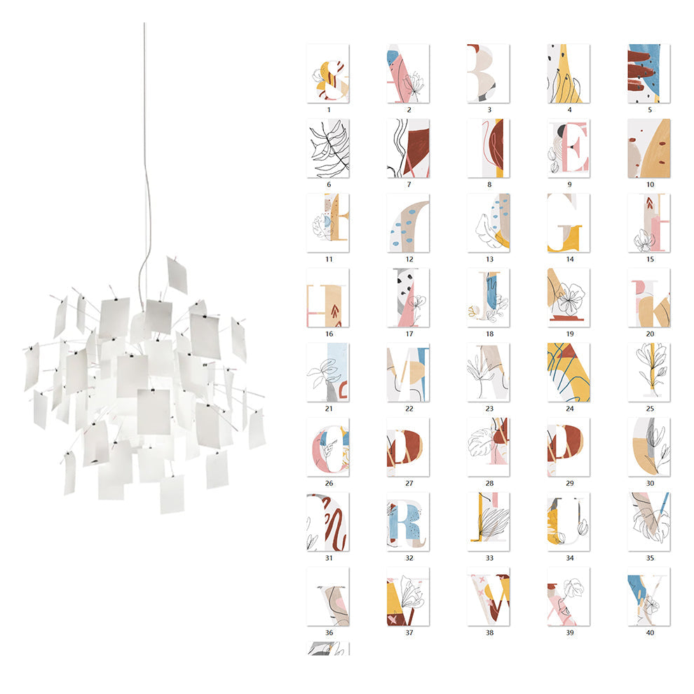 Paper Chandelier — view 42