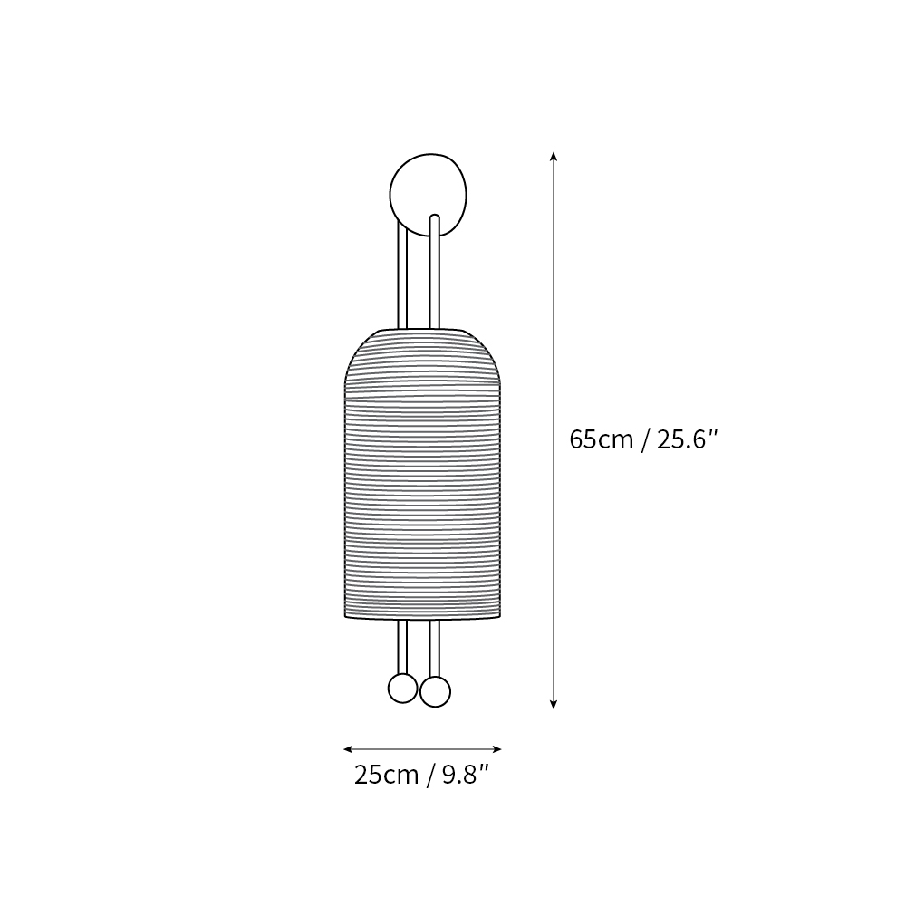 Lantern Glass Sconce — view 3