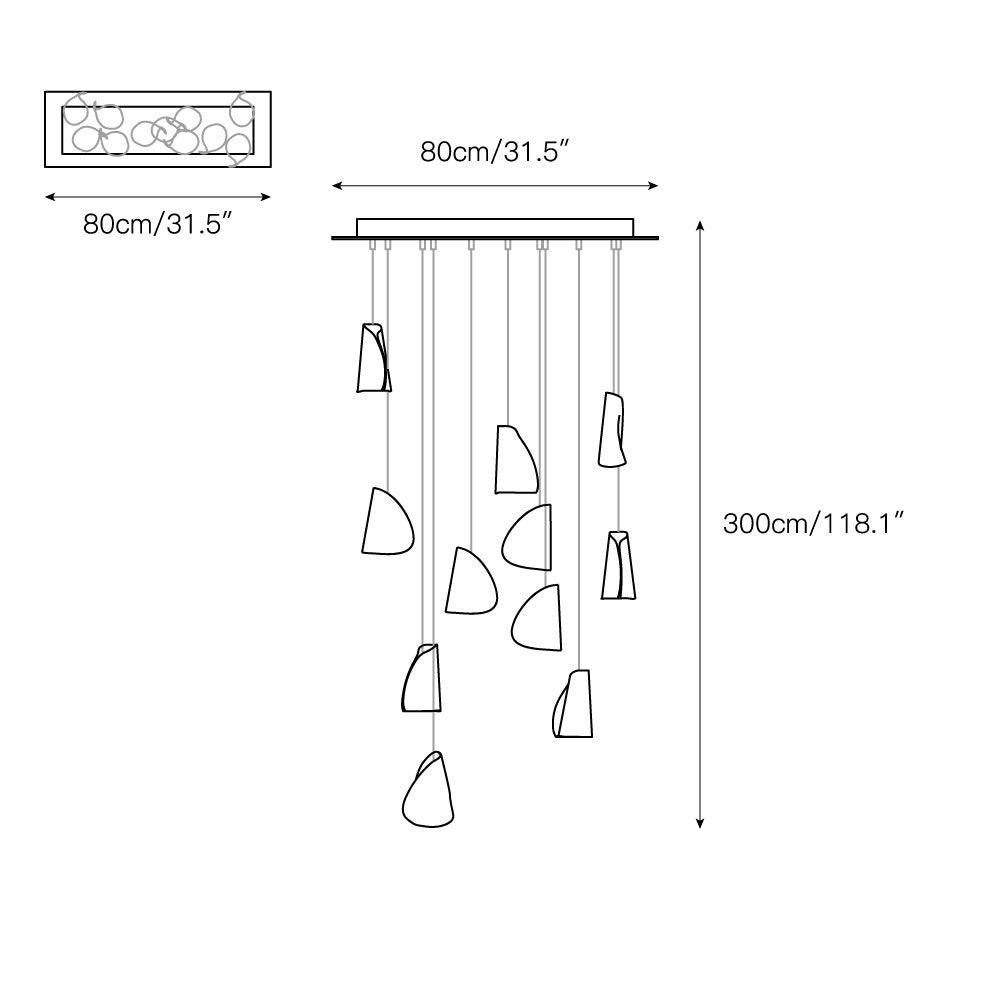 21 Thin Porcelain Pendant Lamp — view 7