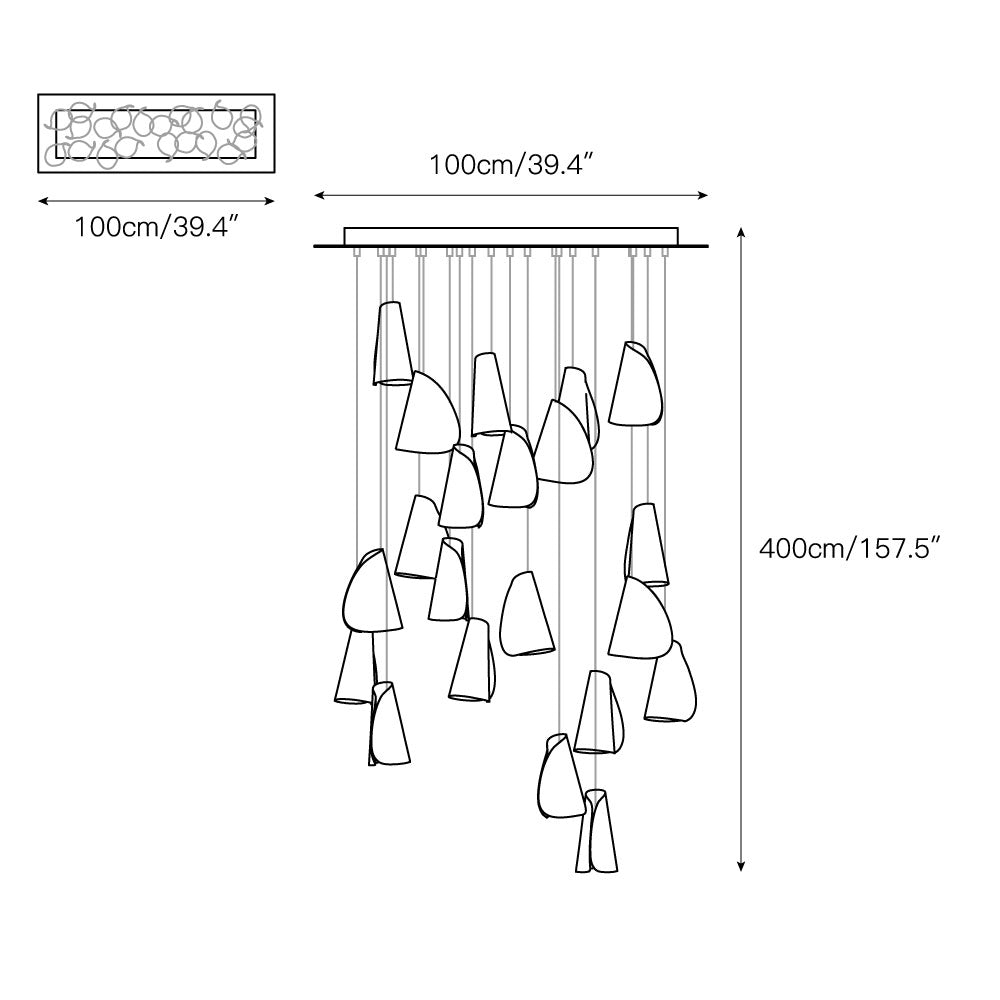 21 Thin Porcelain Pendant Lamp — view 10
