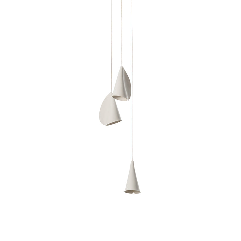 21 Thin Porcelain Pendant Lamp