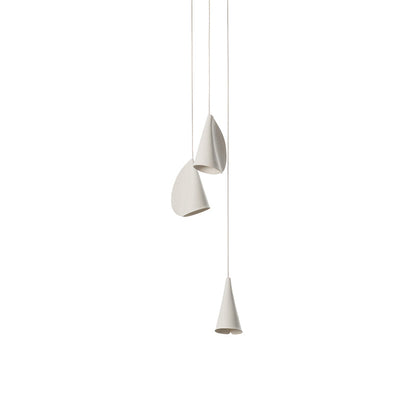 21 Thin Porcelain Pendant Lamp