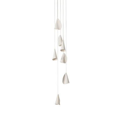 21 Thin Porcelain Pendant Lamp