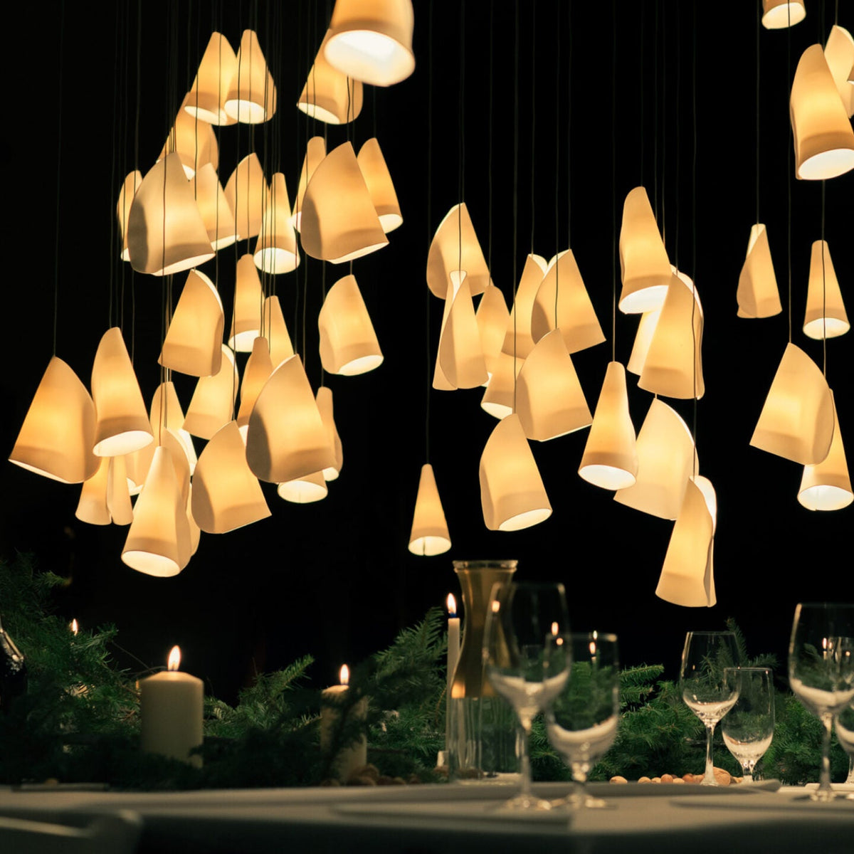 21 Thin Porcelain Pendant Lamp — view 17