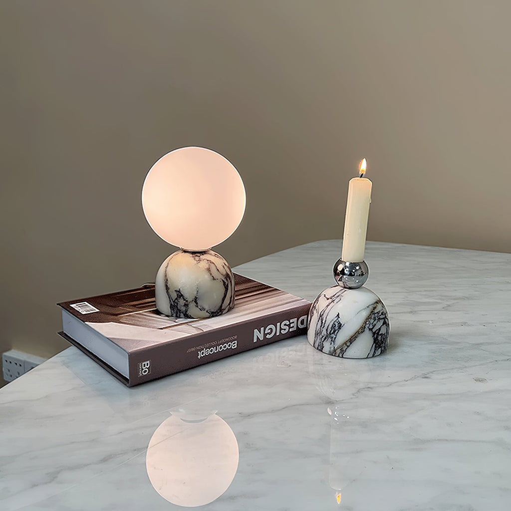 Aalia Marble Table Lamp — view 14
