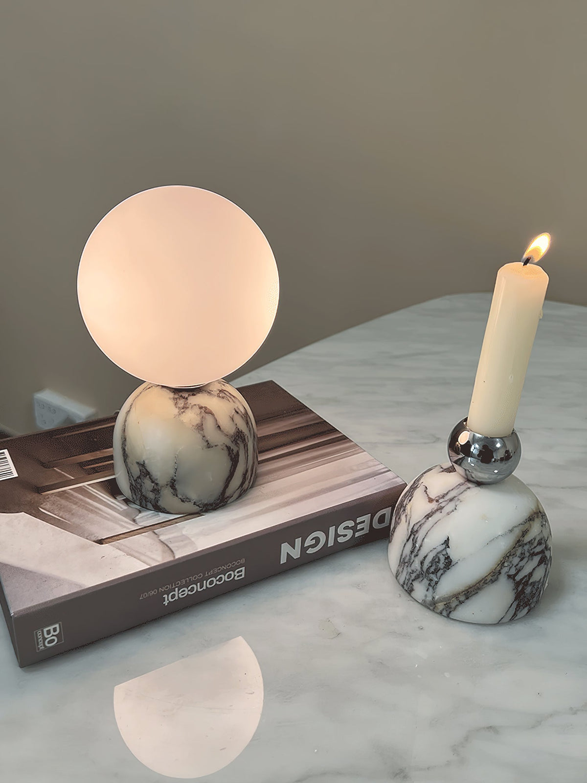 Aalia Marble Table Lamp — view 2