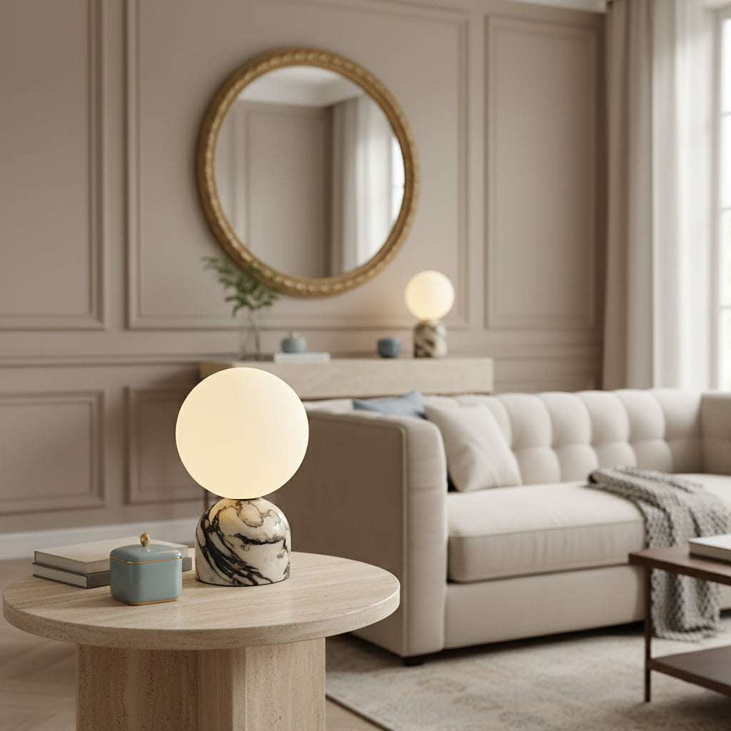 Aalia Marble Table Lamp — view 3