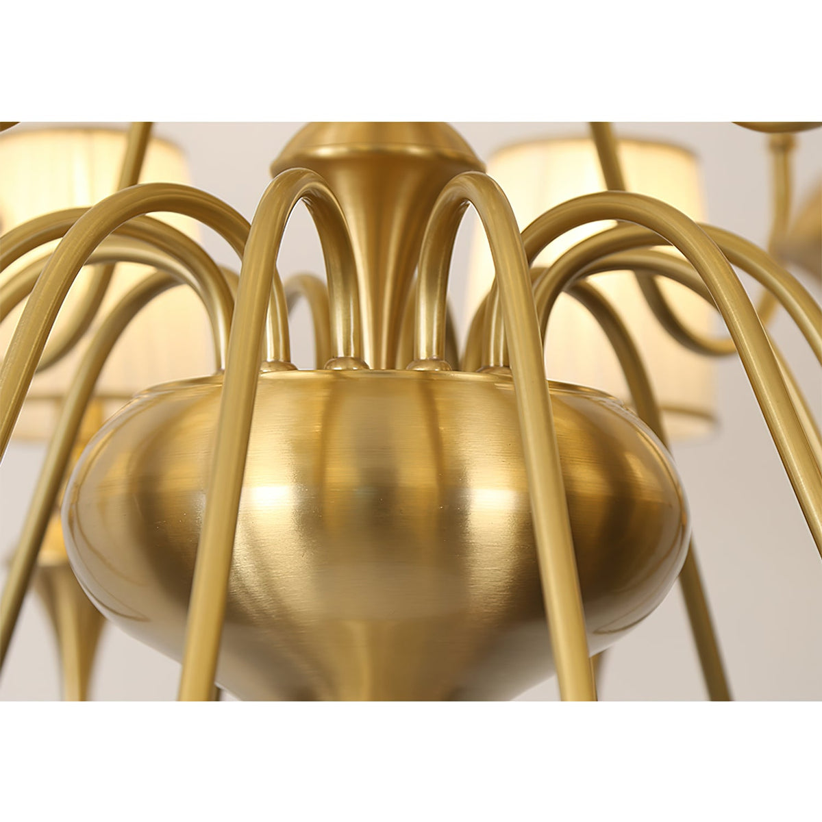 Abrahamson Shaded Tiered Chandelier — view 37