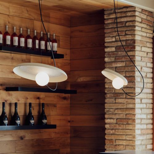 Acoustic Disc Pendant Lamp — view 2