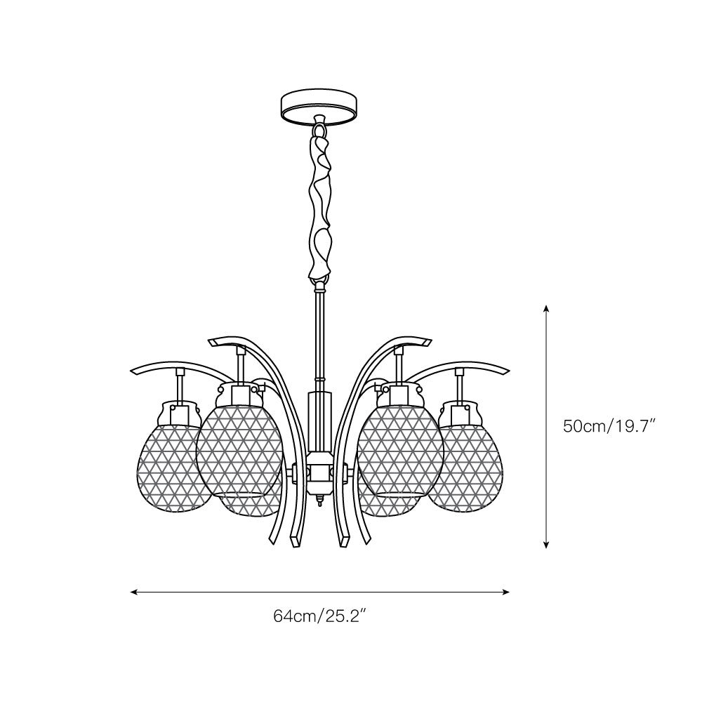 Adams Chandelier — view 3