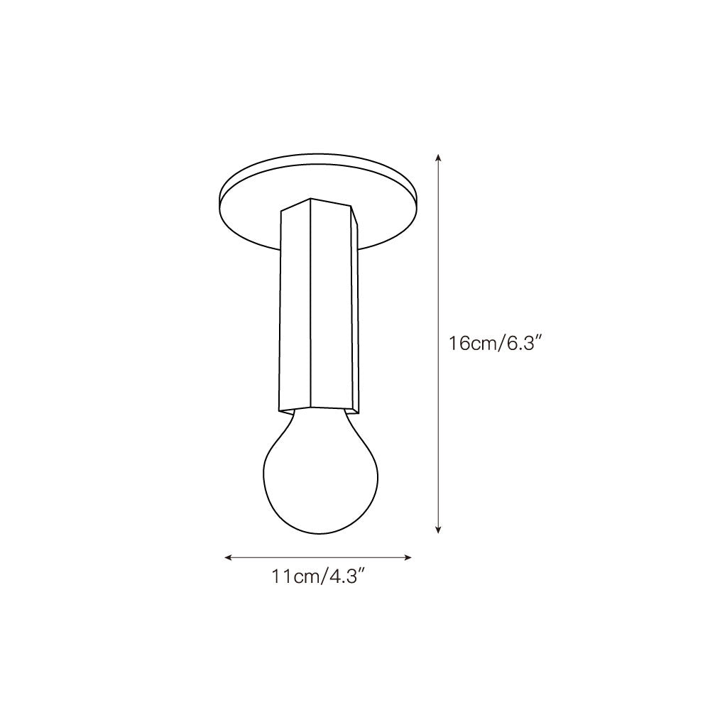 Adams Flush Mount Ceiling Lamp — view 3