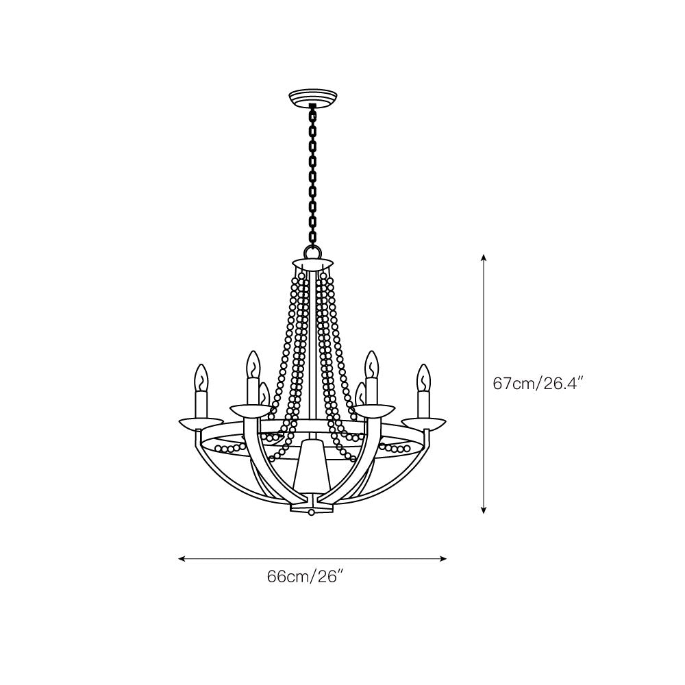 Adan Chandelier — view 3