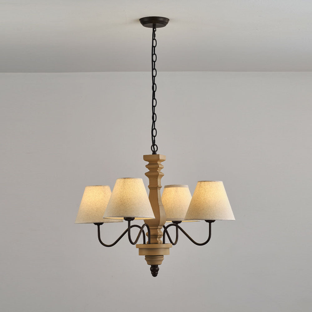 Adela Wood Chandelier — view 11