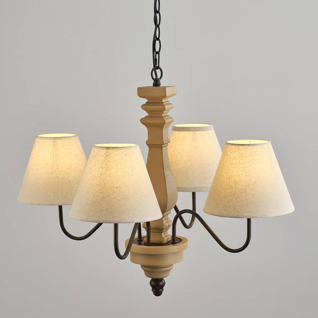 Adela Wood Chandelier — view 12