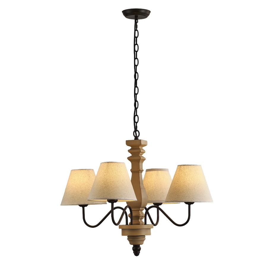Adela Wood Chandelier — view 15