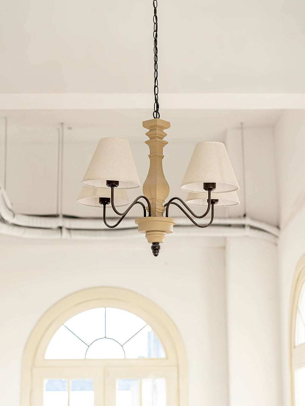 Adela Wood Chandelier — view 4