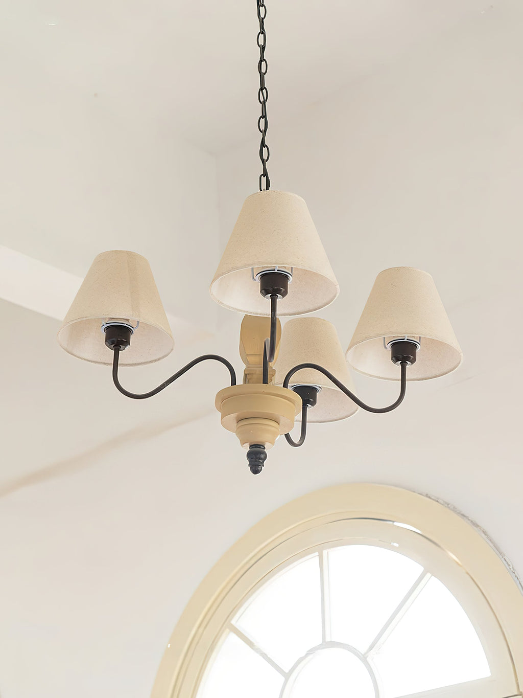 Adela Wood Chandelier — view 2