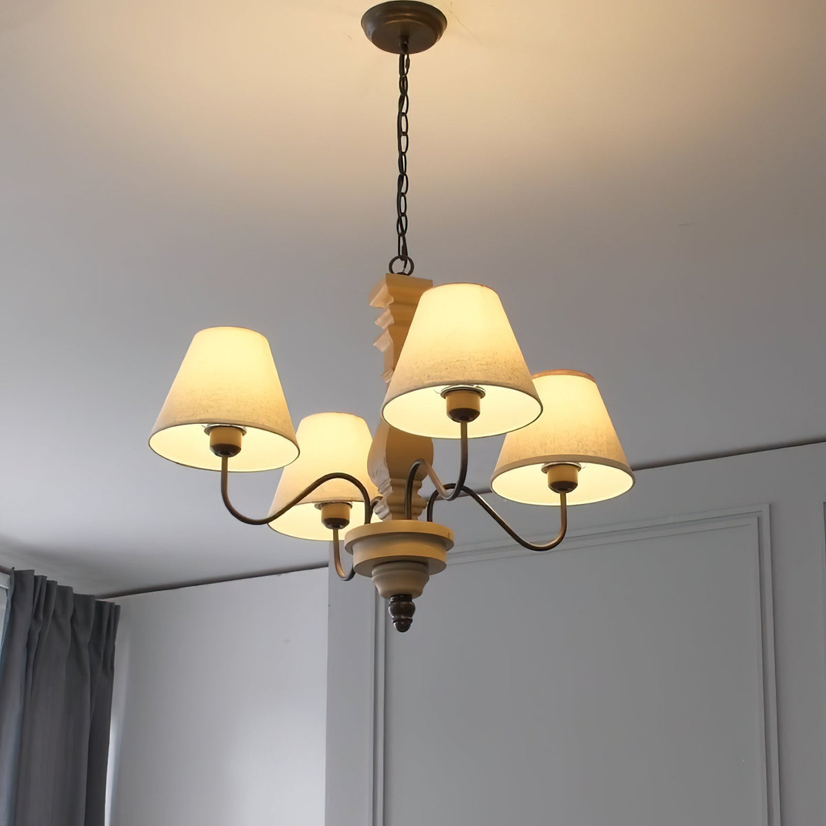 Adela Wood Chandelier — view 7
