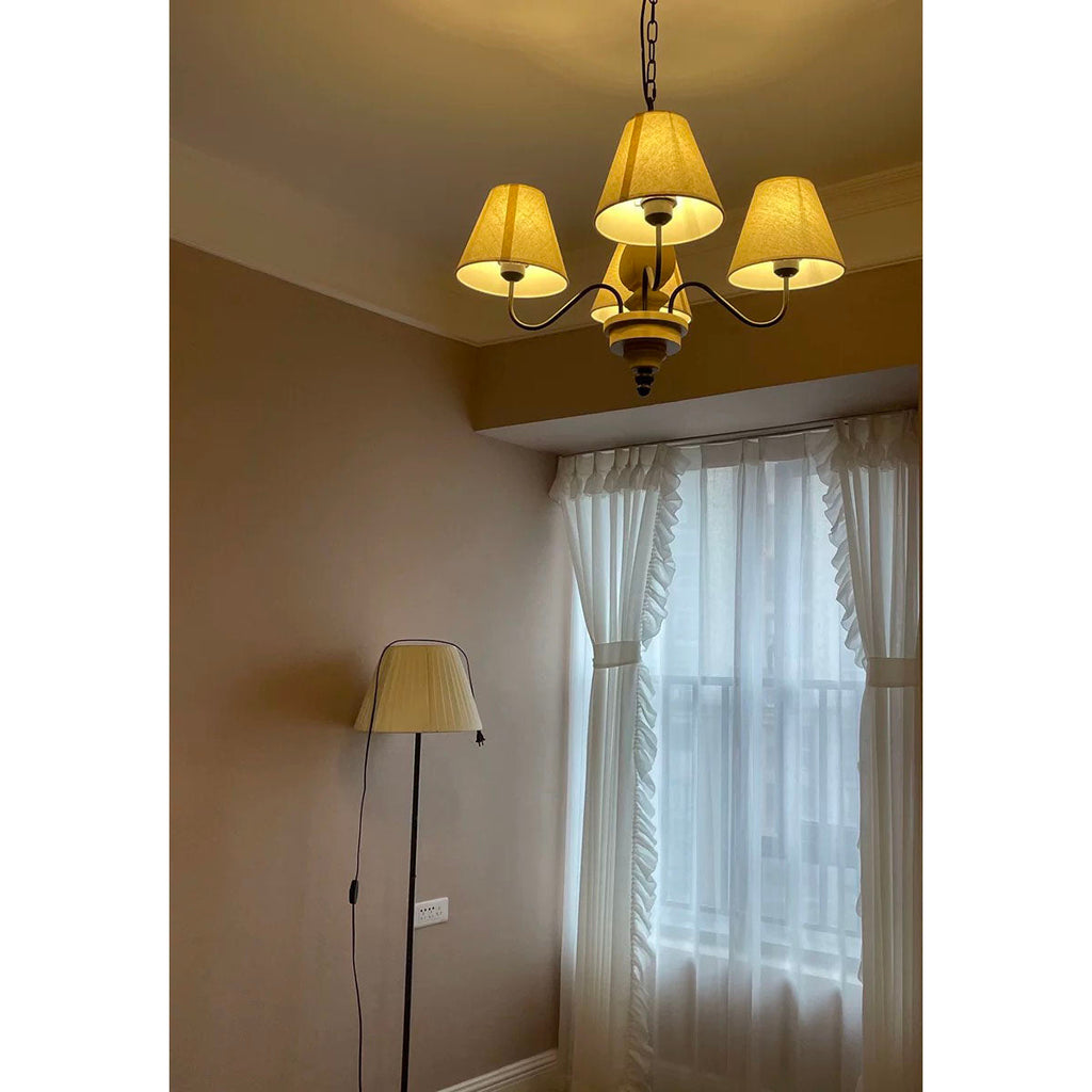 Adela Wood Chandelier — view 9