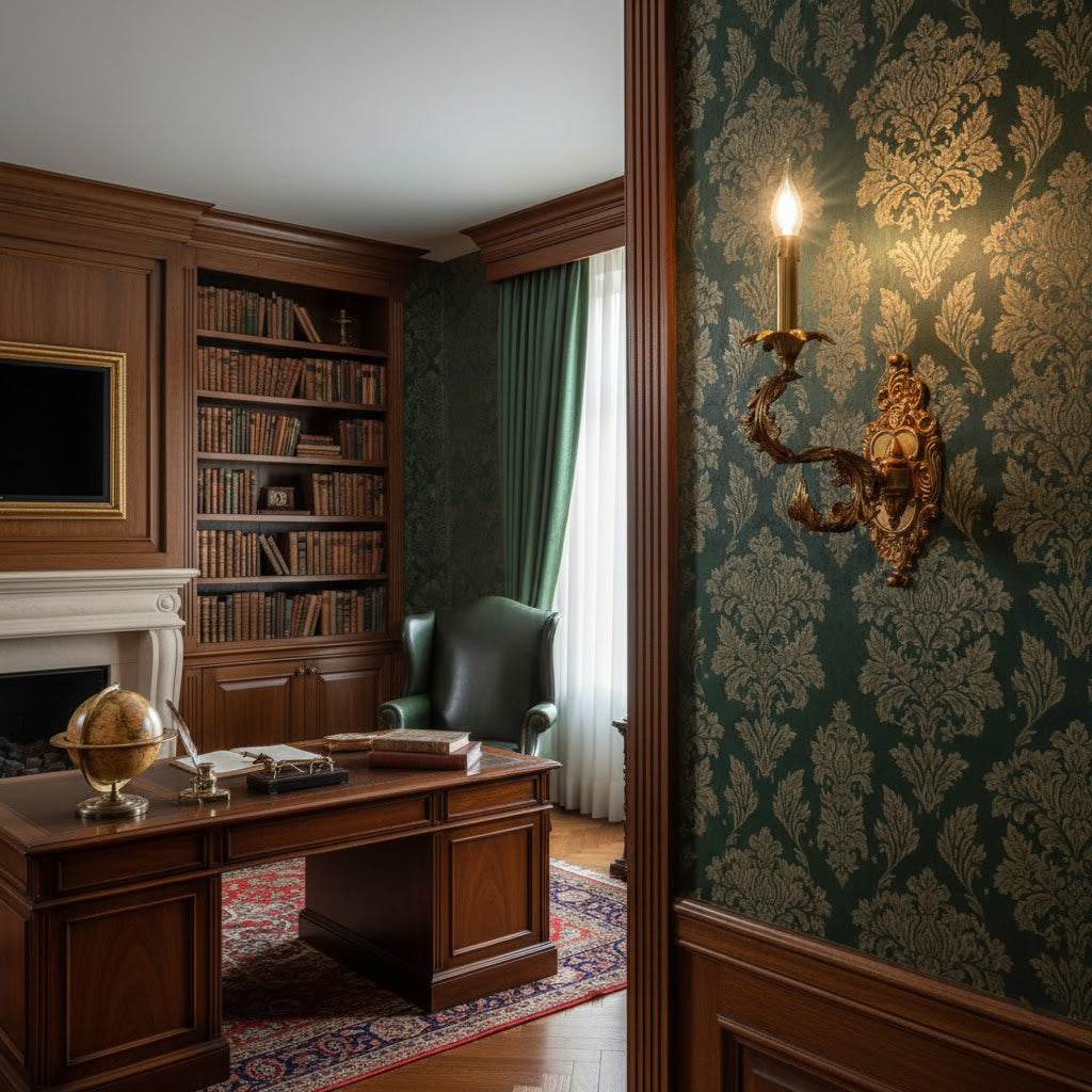Adriana Baroque Wall Lamp — view 12