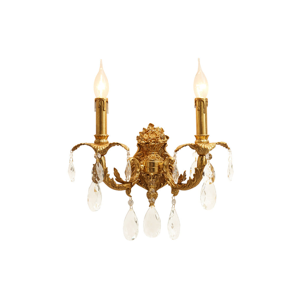 Adriana Brass Wall Lamp