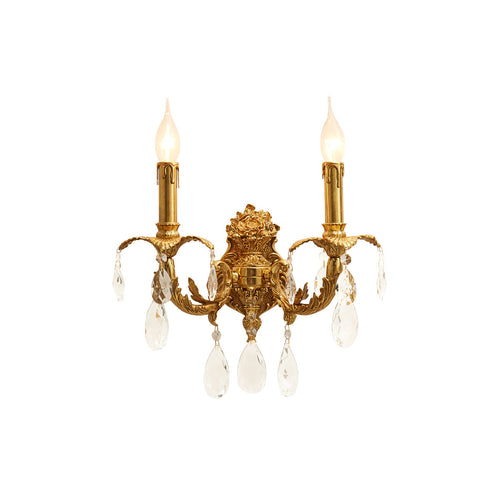 Adriana Brass Wall Lamp