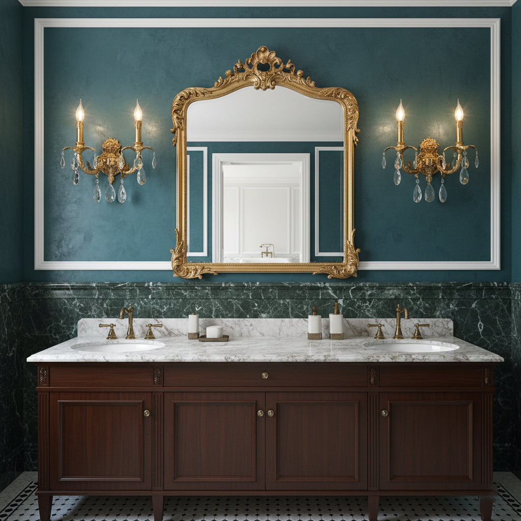 Adriana Brass Wall Lamp — view 11