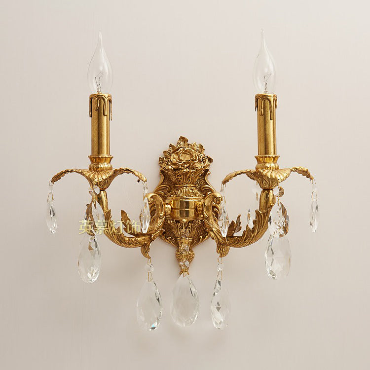 Adriana Brass Wall Lamp — view 21