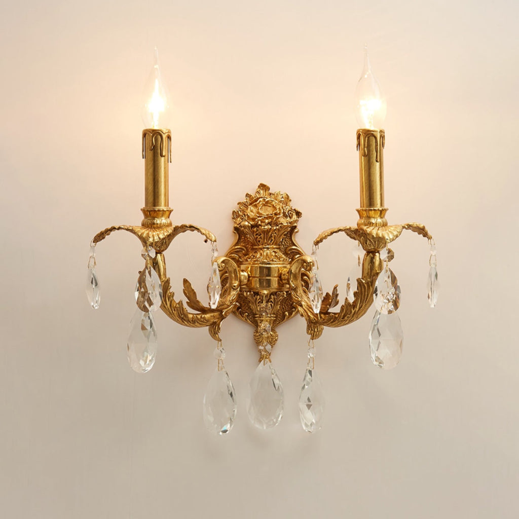 Adriana Brass Wall Lamp — view 23