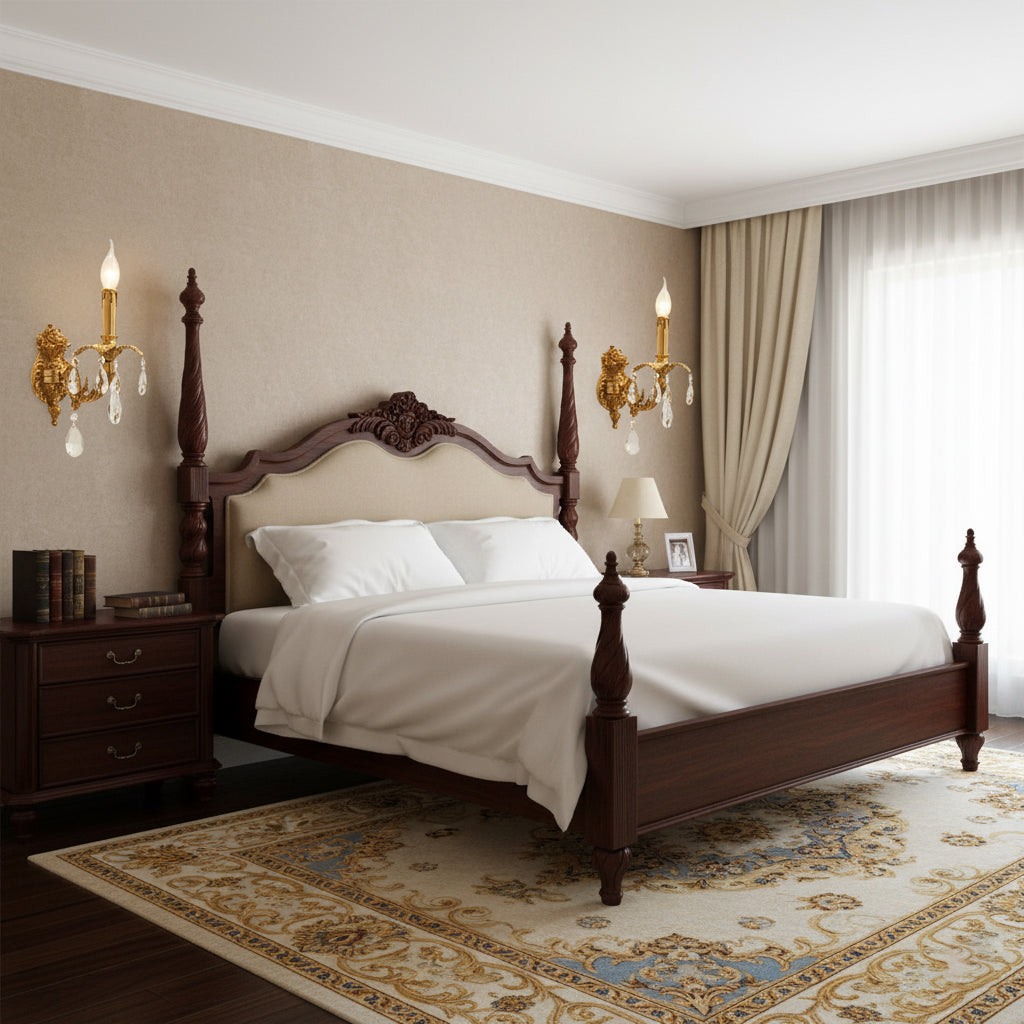 Adriana Brass Wall Lamp — view 6