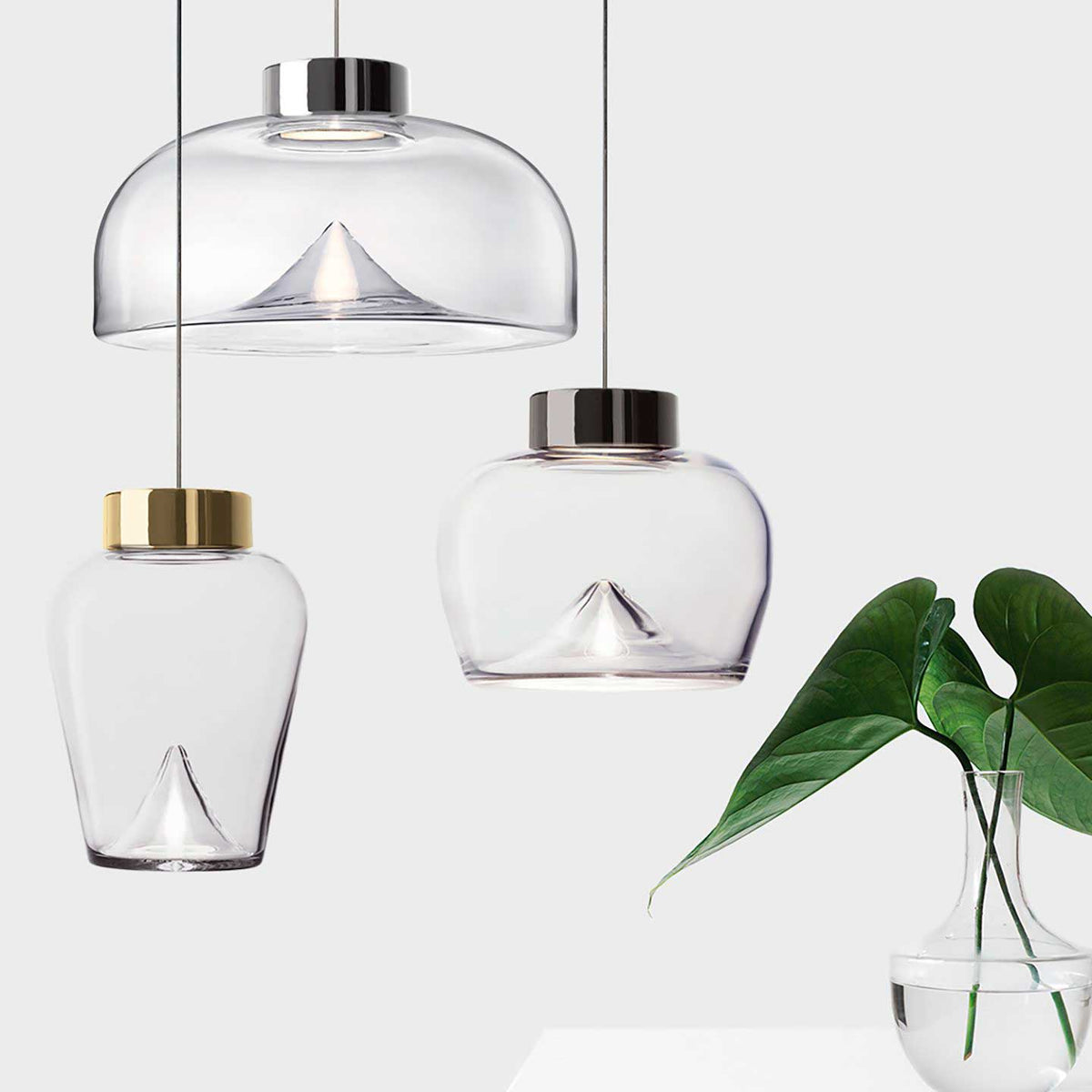 Aella Glass Pendant Light — view 9