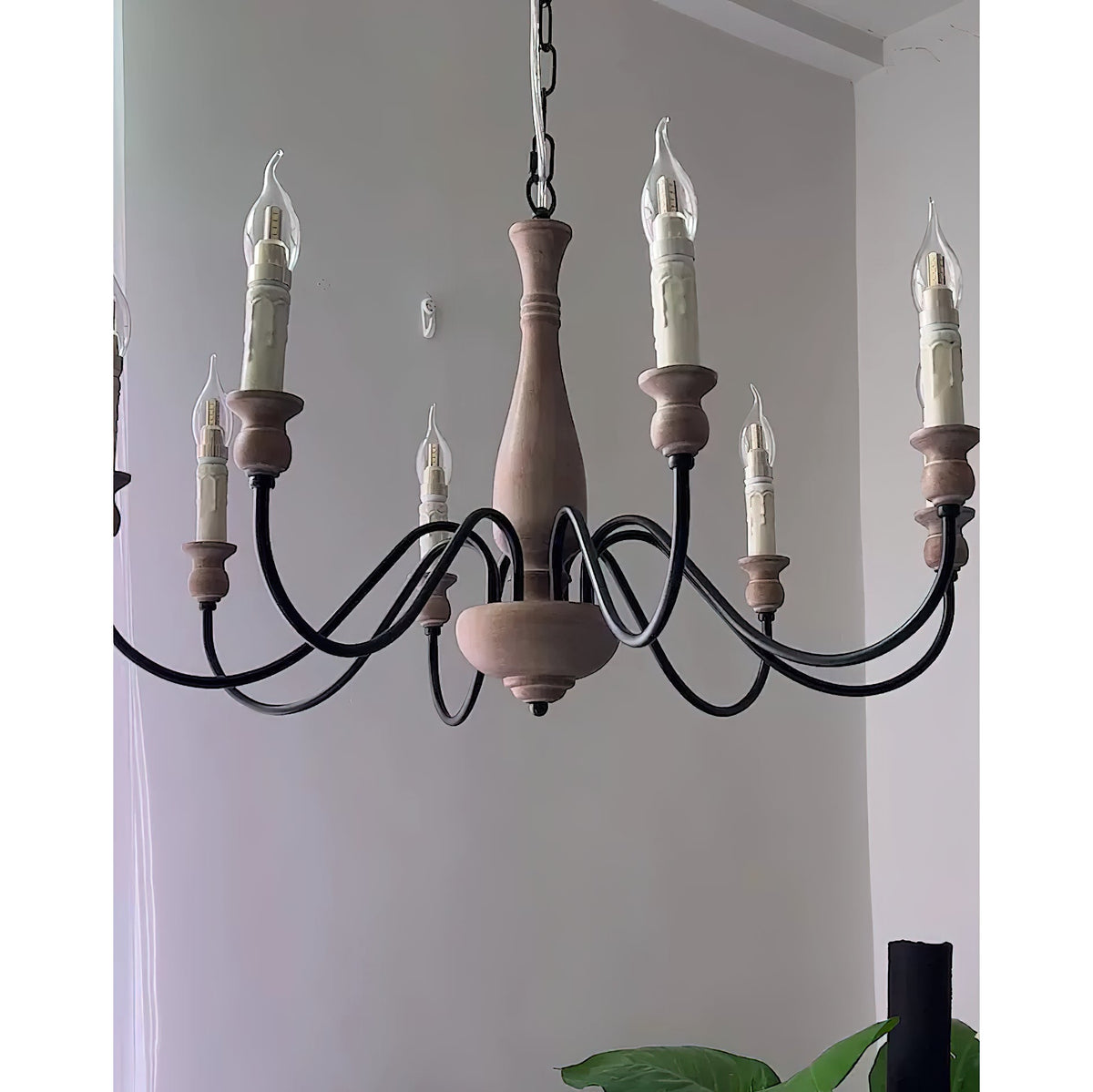 Afralia Wooden Chandelier — view 13