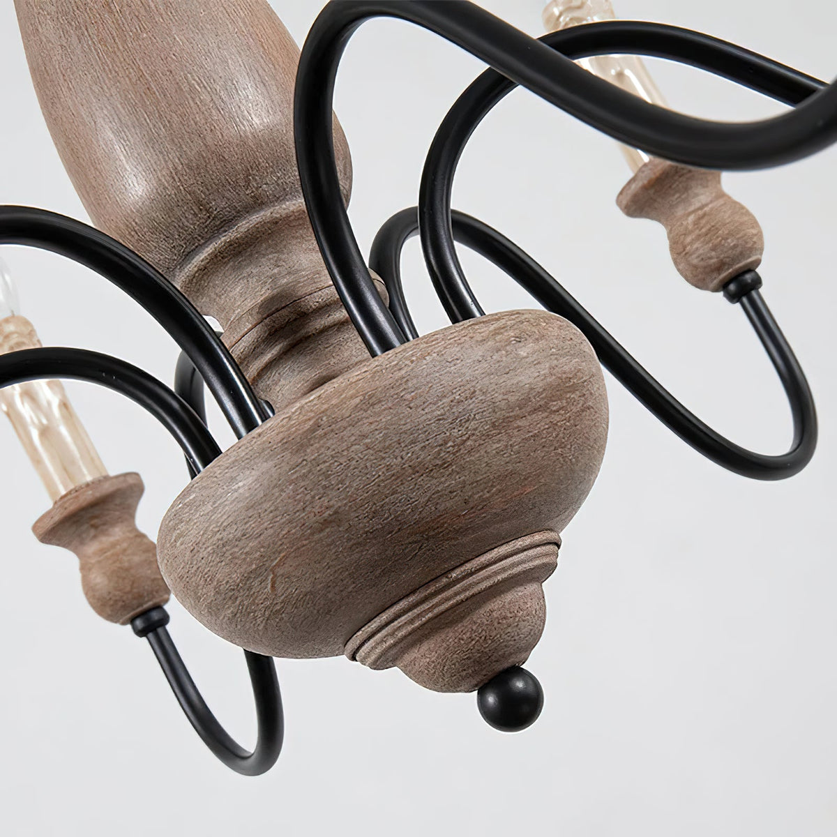 Afralia Wooden Chandelier — view 22