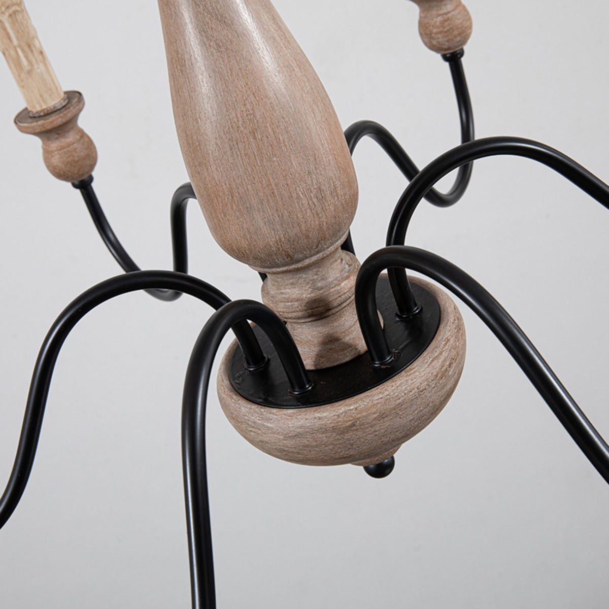 Afralia Wooden Chandelier — view 21