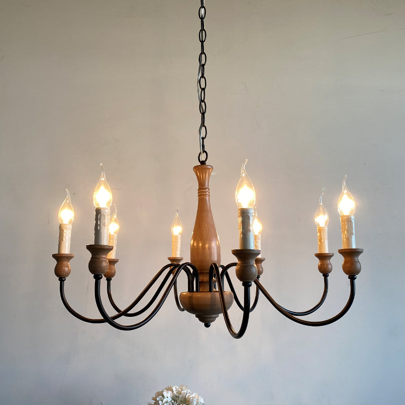 Afralia Wooden Chandelier — view 17