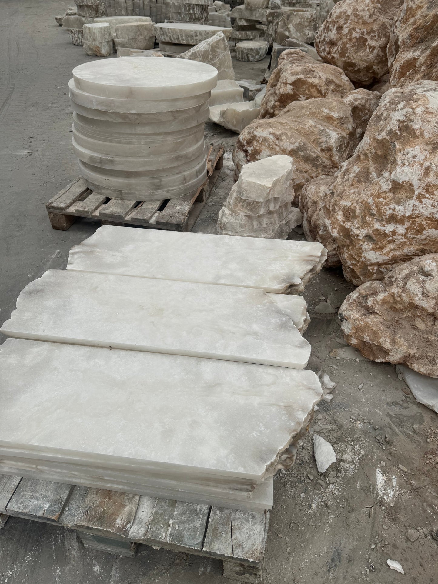 Arca Alabaster Flushmount Ceiling Light